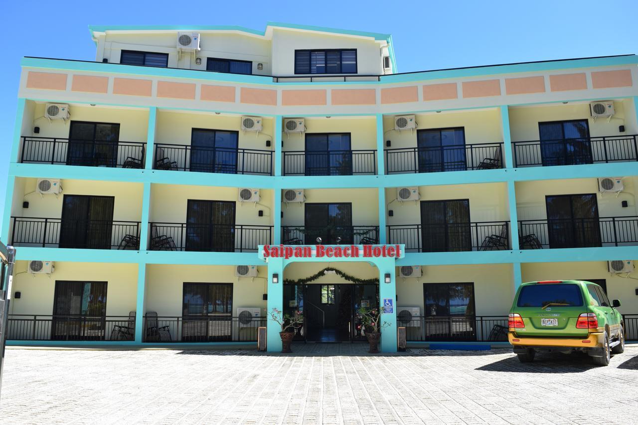 Saipan Beach Hotel Bagian luar foto