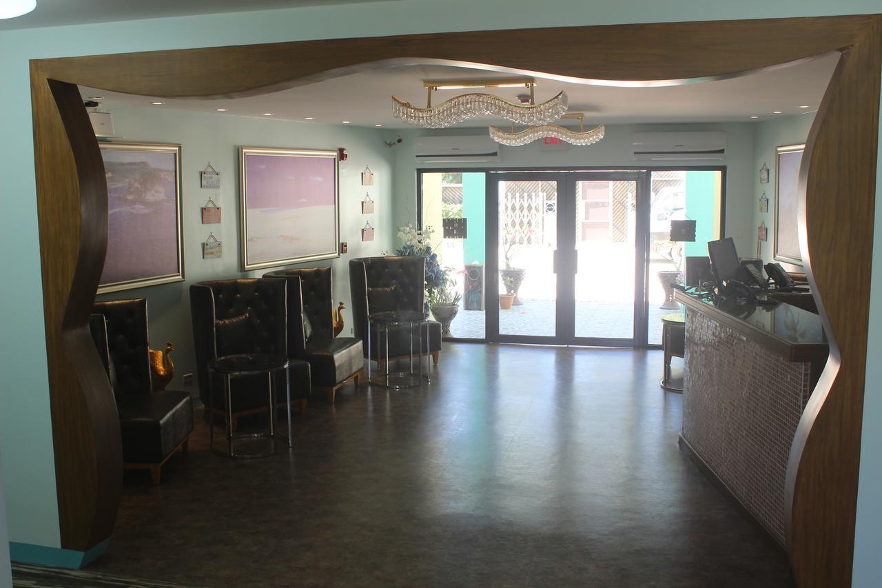 Saipan Beach Hotel Bagian luar foto
